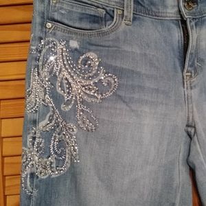 WHBM  emroidered jeans 2
